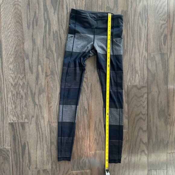 Lululemon Striped Full Length Leggings Size 4 - Picture 16 of 16